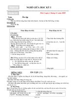 Giáo án Buổi 2 Lớp 4 - Tuần 11 - Năm học 2009-2010