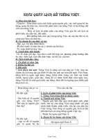 Giáo án môn Ngữ văn 11 - Khái quát lịch sử Tiếng Việt