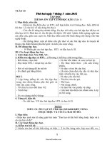 Giáo án Tổng hợp lớp 4 (chuẩn kiến thức) - Tuần 35 năm 2012