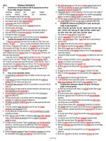 Bài soạn môn Tiếng Anh 11 - Unit 2: Personal experiences