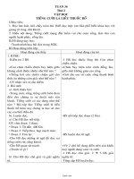 Giáo án các môn khối 4 (chi tiết) - Tuần 34