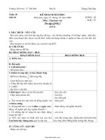 Giáo án Tập làm văn lớp 5 - Tiết 35: Ôn tập cuối học kỳ I (tiết 6) - Trương Tiến Đạt - Trường Tiểu học 