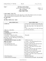 Giáo án Kể chuyện lớp 5 - Tiết 7: Cây cỏ nước Nam - Trương Tiến Đạt - Trường Tiểu học 