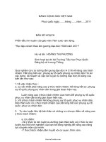 Bài soạn môn học khối lớp 1 - Tuần 16 năm học 2011