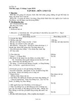 Giáo án Lớp 4 - Tuần 19 - Năm học 2009-2010