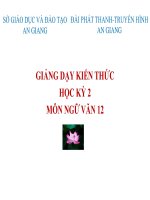 Bài giảng: Hồn Trương Ba, Da hàng thịt - Ngữ văn 12