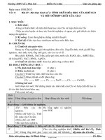 Giáo án Hóa học 10 - Tiết 41 Bài 27: Bài thực hành số 2: Tính chất hóa học của khí clo và một số hợp chất của clo