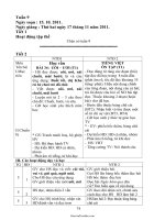 Giáo án lớp 1 tuần 9 (tiết 1)
