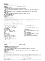 Giáo án Toán Lớp 4 - Tuần 19-26 - Năm học 2006-2007