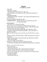 Giáo án Khoa học Lớp 4 - Tuần 11 - Ba thể của nước