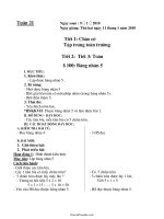 Bài soạn các môn lớp 2 - Tuần 21 năm 2010