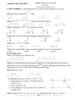 ĐA + Đề khảo sát lần 1 Toán 7 năm 18-19