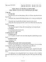 Giáo án Vật lý lớp 11 - Tiết 40 - Bài 21: Từ trường của dòng điện chạy trong các dây dẫn có hình dạng đặc biệt