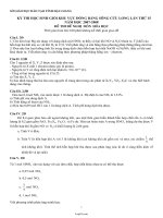 Kỳ thi học sinh giỏi khu vực đồng bằng sông cửu long lần thứ 15 năm học 2007 - 2008