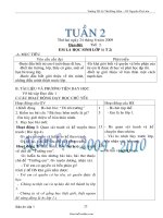 Giáo Án Lớp 1 - Tuần 2 - Nguyễn Thị Liên - Trường TH Lê Thị Hồng Gấm