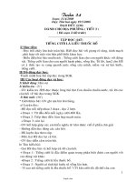 Giáo án Tổng hợp Lớp 4 - Tuần 34 - Năm học 2007-2008