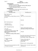 Giáo án môn học lớp 1 - Tuần thứ 35 năm 2010