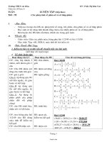 Giáo án Số học 6 - Tuần 30 - Tiết 92: Luyện tập (Tiếp theo) - Trần Thị Kim Vui