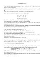 BÀI KIỂM TRA SỐ 03