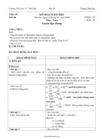 Giáo án Toán lớp 5 - Tuần 10 - Tiết 46: Luyện tập chung - Trương Tiến Đạt - Trường Tiểu học 