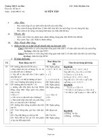 Giáo án Số học 6 - Tuần 7 - Tiết 21: Luyện tập - Trần Thị Kim Vui