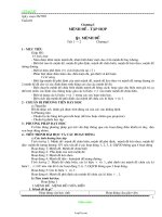 Giáo án Đại số khối 10