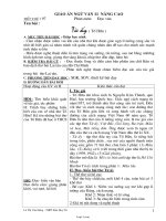 Giáo án môn Ngữ văn khối 11 - Tiết 97: Từ ấy