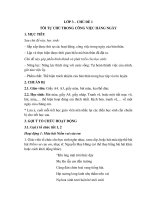 Chủ đề Phát triển năng lực qua HĐTN Lớp 3 - CĐ1