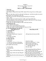 Giáo án Tổng hợp lớp 4 (chuẩn kiến thức) - Tuần 3 năm 2011