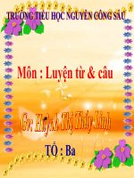 ltvc tuần 25 website trường tiểu học nguyễn công sáu đại lộc quảng nam