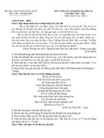 Đề cương ôn tập học kỳ 1 môn Ngữ văn lớp 11 năm học 2019 - 2020.