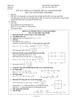 Giáo án giảng dạy môn Vật lý 11 - Tiết 20, 21: Định luật ôm đối với các loại mạch điện mắc các nguồn điện thành bộ