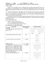 Bài soạn môn Thể dục lớp 1 - Ôn thể dục rèn luyện tư thế cơ bản