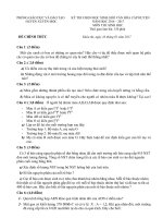 đề thi HSG Sinh lớp 9 cấp huyện NH 16-17(chính thức+dự phòng) +Key