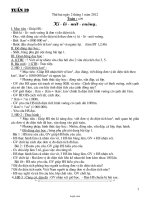 Giáo án các môn học lớp 4 - Tuần 19 năm 2012