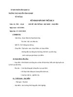 Bài giảng môn thể dục 6,7,8,9