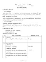 Giáo án Kể chuyện lớp 1