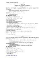 Giáo án tuần 15_Lớp 3B_GV: Vũ Xuân Giang