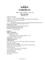 Giáo án Tổng hợp lớp 1 năm 2011