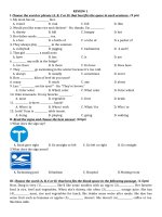 Bài học trực tuyến khối 6 (Tuần 23)