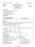 Giáo án Toán lớp 5 - Tuần 18 - Tiết 88: Luyện tập chung - Trương Tiến Đạt - Trường Tiểu học 