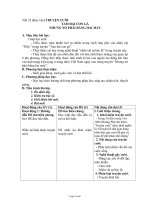 Giáo án Ngữ văn khối 11 - Tam đại con gà nhưng nó phải bằng hai mày