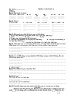 Bài tập cuối tuần 31 - lớp 2 - cô Dương