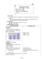 Giáo án môn Toán khối 4 - Tiết 27: Luyện tập chung