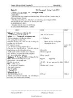 Giáo Án Chính Tả Lớp 1 (tập Chép) : Chuyện Ở Lớp - Nguyễn Thị Cẩm - Trường tiểu học TT Chí Thạnh số 1