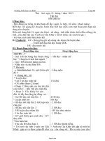 Giáo án Tổng hợp môn lớp 4 - Tuần số 20 - Trường Tiểu học Cự Khê