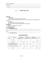 Giáo án Hóa học 10 - Học kì II - Tiết 58: Kiểm tra viết