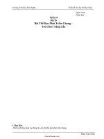 Thiết kế bài dạy Thể dục lớp 1 - Bài 26: Bài thể dục phát triển chung – Trò chơi: tâng cầu