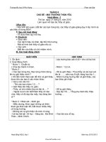 Giáo án hoạt động ngoài giờ lên lớp - Chủ đề: Mái trường thân yêu - Hoạt động: 1 làm quen với bạn bè, thầy cô giáo.