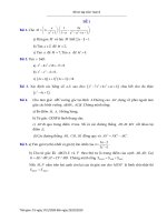 Toán lớp 8 - Tuần học thứ 2